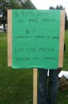 Lancaster House Protest March 1st August 2011